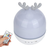 Cute USB Rechargeable Projection Lamp 360 Degree Rotating Remote Music Night Light for V1294-YM0901-3119200112411
