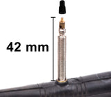 6-Pack 700x20-25C Road Bike Replacement Inner Tubes Presta Valve 42mm for Road Bikes with Tire Size V1258-DP02-C-914