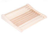 Sauna Pillow Relieving Pain Convenient Practical Relaxing Comfortable Ergonomic Design Wooden Back V1294-YM0715-3111210464411