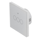 For Tuya Zigbee Light Switch 3Gang EU Remote Control Touch Switch 100240V 50HZ/60HZ V1294-YM0901-3113210139111