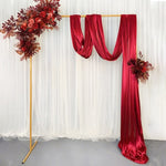 Wedding Arch Gold Square Backdrop Flower Display Stand Background 2.2M V201-WED0001AU8AU