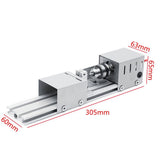 Mini Lathe Beads Machine T300 Metal Woodworking Lathe Grinding Cutting Polishing Silver V1192-AZ-W-30913