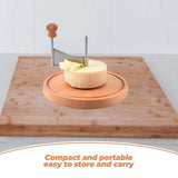 Cheese Curler Wheel, Stainless Steel Cheese Butter Chocolate Shaver for Restaurants, Cafes, Dessert V1192-AZ-W-17399