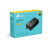 TP-Link TL-POE260S 2.5G PoE Injector, 1 2.5G PoE Port, 1 2.5G Non-PoE Port, Data and Power V1202-V2-NWTL-POE260S