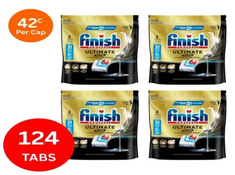 Finish Ultimate Plus x 124 Baking Soda Dishwasher Tablets FINISH-3280629X4_NZ