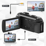 Digital HD Camera with Rotating Screen V728-LP1005007038370831