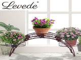 2X Plant Stand Outdoor Indoor Metal Bronze UM1174-BZX2