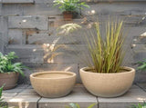Set 2 Nested Subtle Textured Planter 37cm, 24cm V637-91239PLN