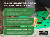 - Patented Seed and Seedling Spacer Tool for Bigger Harvests, Organized Plants & Fewer Weeds V1258-DP02-C-263
