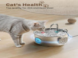 Cat Water Fountain Stainless Steel Cat Fountain Cat Hydration Cat Drinking V1107-135-51358