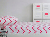 250TC Tribal Dream 100% Cotton Fitted Combo Set Single V442-CAP-FITTEDSS-TRIBALDREAM-PINK-SB