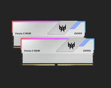 PREDATOR VESTAII DDR5 6000 MHz 32GB 1R*8 PC5 6000 CL36-45-45-96 Supports XMP 3.0 & EXPO V1202-V2-BW-VESTA2-32G-CL36-W