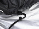 Patio Furniture Cover Black Round 210D Oxford Cloth Dust Proof Anti Fading UV Water V1294-YM0901-3117240305012