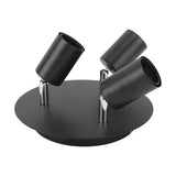 Ceiling Spotlight Holder 3 Head Rotating Lamp Base Ceiling Lamp Holder E27 Track Light Holder for V1294-YM0703-3119230079811