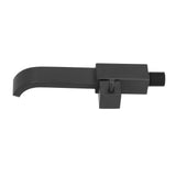G1/2 Male Thread Bathroom Balcony Mop Faucet Copper Wall in Single Cold Water Tap Matte Black V1294-YM0901-3112210086911