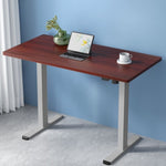 Artiss Standing Desk Motorised 140CM Walnut HASD-114G-GYDF-WADB-140