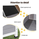 i.Pet Dog Kennel Wooden Large Outdoor House Indoor Puppy Pet Cabin Weatherproof PET-GT-DH3M-GW