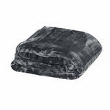 750gsm 3.5kg Double Layer Faux Mink Blanket Queen 200x240 cm Shark V442-YTL-BLANKET-750GSMPLAIN-SHARK-QS