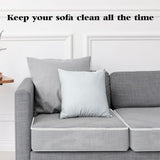 Plastic Sofa Seat Cushion Cover,1pack Plastic Cushion Cover Replacement,28x28x9 Inch Waterproof Sofa V1192-AZ-W-17393