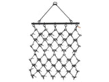 Drag Harrow, 1.2x1.2 m Durable Chain Harrow with 69 Sharp Teeth, Suitable ATV UTV Tractor, Ideal V952-LP44FTDPK0002OK0ZV0