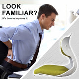 Slender Chair Posture Correction Seat Floor Lounge Padded Stackable LIME V274-FT-SLDC-GNYE