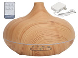 Ultrasonic Aromatherapy Essential Oil Diffuser Colorful Light Fine Mist 500ML Capacity Remote V1294-YM0901-3113230266411