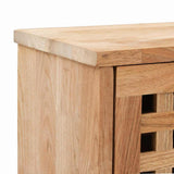 Shoe Storage Bench 94x20x38 Cm Solid Walnut Wood 43_247599