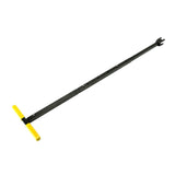Water Meter Wrench Foldable T Handle Steel Multifunctional Water Shut Off Tool for Repairing Yellow V1294-YM0901-3114240019211