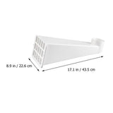 White Water Diverter Downspout Adapter with Full Fittings for Quick and Easy Installation Gutters V1369-AZ3-W-19333