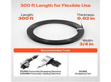 Steel Strapping Coil, 19 mm x 0.55 mm x 91 m, Metal Strapping Banding Roll Withstands Harsh V952-BZKZDGD34INCA7655001V0