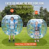VEVOR Inflatable Bumper Ball 1-Pack, 4FT/1.2M Body Sumo Zorb Balls for Teen & Adult, 0.8mm Thick PVC V952-QSNKCQPPQZJ4J5AKJV0