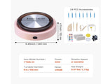 Mini Pottery, 158 mm Turntable, Forward and Reverse Rotation, Adjustable Speed, Electric Clay V952-ETLPJYXFSWJBLVJCA001V3