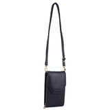 Pierre Cardin Ladies Leather Cross Body Bag/Wallet Bag/Clutch Wallet - Indigo V563-PC-3524-77-INDIGO