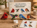 Tiny 3D Beaded Animal DIY Kit, Bead Embroidery Kit Beginners, Animals Themed Beadwork Craft Set V1370-AZ4-15623