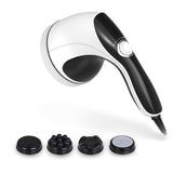 Orku Full Body Vibration Handheld Massager - 4 Heads Neck Shoulders Back Legs V238-SUPDZ-32465461117008