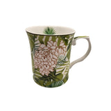 Tropical Luxe Fine Bone China Tea Set - 405ml Mug with Strainer V1026-KLCCW1016L-CW1021