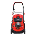 Giantz Lawn Mower 37cm Cutting Width Cordless 40V Electric Lawnmower MOWER-LI37-N-RDBK