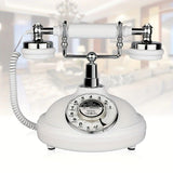 European Retro Desktop Phone Classic design meets modern utility, perfect for home and office, V1232-FGDHJ001