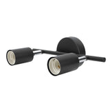 Flush Mount Ceiling Track Light Holder 2 Light Rotating Adjustable Lampholder for E27 Bulb LED Bulbs V1294-YM0703-3119230081411