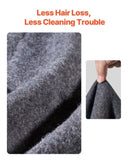 VEVOR Wool Camping Blanket 1.62 m x 2.23 m for Camping Hiking Travel Light Grey V952-LYTYMKPPYMHFTD18EV0