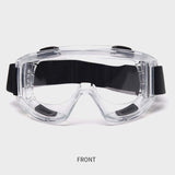 4X Clear Protective Eye Glasses Safety Windproof Lab Goggles Eyewear GOGGLESX4