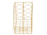 Desk Magazine Holder Simple Geometry Metal Space Saving Desk Magazine File Organizer for Document V1294-YM0901-3117240324611