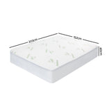 Bamboo Mattress Protector 180 x 200 35 cm, Breathable Fitted Waterproof Cover V1188-MS-617-052