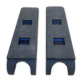 Kneeling Work Assistance Tool 2-Pack, Thick Foam Knee Pads with Adjustable Leg Straps for Attic V1366-AZ2-W-23205