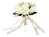 Wedding Bouquets Silk and Plastic Romantic Exquisite Comfortable Handle Beautiful Bridal Bouquet for V1294-YM0706-3115230071511
