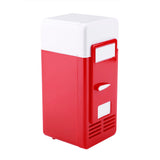 LED Mini USB Refrigerator USB Refrigerator Drinks Beverage Cans Refrigerator and Heater Red V1294-YM0722-JY05497-01