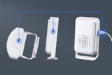 Wireless Motion Sensor Doorbell Door Chime Alarm Indoor for Business Caregiver Reminder V1263-JX-6273
