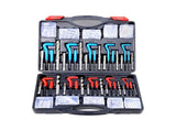 Helicoil Thread Repair Kit, 338-Piece SAE and Metric Rethreading Tool Kit, M5, M6, M8, M10, M12, V952-LWXLBGYZ338P3OJ45V0