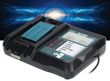 DC18RF Charger with Screen USB Interface Fit for Makita 14V/18V Lithium Battery V1294-YM0901-3117210018111