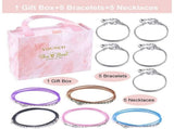 Charm Bracelet Making Kit for Girls, Kids' Jewelry Making Kits Jewelry Making Charms Bracelet Making V1369-AZ3-W-08131